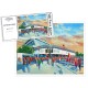 Bristol City FC Ashton Gate Stadium 'Going to the Match' Fine Art Jigsaw Puzzle